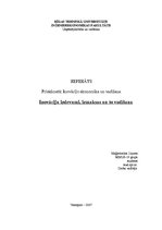Referāts 'Inovāciju izdevumi, izmaksas un to vadīšana', 1.