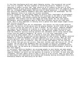 Eseja 'Although It Is Easy to Respond Positively to the Work of Another Person or Group', 1.