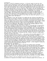 Eseja 'Marx Das Capital ', 1.