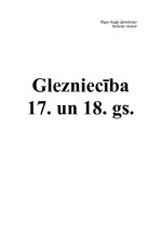 Konspekts 'Glezniecība 17. un 18.gadsimtā', 1.