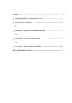 Referāts 'Investīcijas', 2.