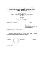 Paraugs 'Darījumu vēstule, izziņa un valdes lēmums', 2.