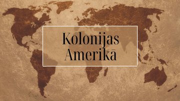 Prezentācija 'Kolonijas Amerikā', 1.