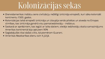 Prezentācija 'Kolonijas Amerikā', 10.