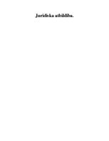 Konspekts 'Juridiskā atbildība', 1.