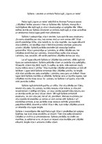 Eseja 'Spīdola - sieviete un simbols Raiņa lugā "Uguns un nakts"', 1.