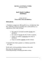 Konspekts 'Datu bāzes izveidošana', 2.