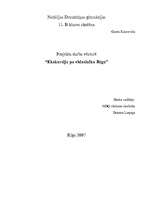 Referāts 'Ekskursija pa viduslaiku Rīgu', 1.