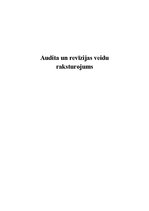 Referāts 'Audita un revīzijas veidu raksturojums', 1.