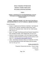 Eseja 'Reģionālās sadarbības loma Centrālās un Austrumeiropas valstu demokratizācijā', 1.