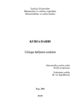 Referāts 'Līzinga darījumu uzskaite', 1.