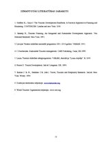 Referāts 'Ilgtspējīgas un nekontrolētas attīstības ietekmes salīdzinājums tūrisma nozarē', 13.