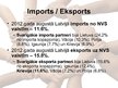 Prezentācija 'Latvijas un NVS valstu saimnieciskā sadarbība', 9.
