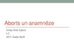Prezentācija 'Anamnēze, aborts', 1.