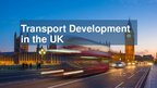 Prezentācija 'Transport Development in the UK', 1.