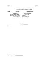 Konspekts 'Analītiskais slēdziens', 1.