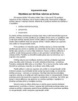 Eseja 'Dzīvības rašanās uz zemes', 1.