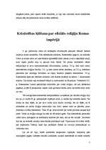 Referāts 'Kristietības kļūšana par oficiālo reliģiju Romas impērijā', 3.