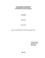 Referāts 'Latvijas kultūrvēsturiskās filmas "Limuzīns Jāņu nakts krāsā" analīze', 1.