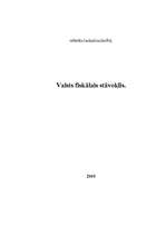 Referāts 'Valsts fiskālais stāvoklis', 1.