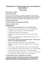 Konspekts 'Ekspedīcija un starptautisko kravu pārvadājumu organizēšana', 1.