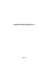 Konspekts 'Lietuvas konstitucionālā tiesa', 1.