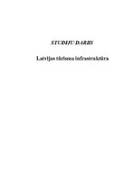 Referāts 'Latvijas tūrisma infrastruktūra', 1.