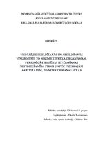 Referāts 'Vispārējie iesildīšanās un atsildīšanās vingrojumi, to nozīme cilvēka organismam', 1.