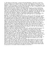 Eseja 'Support of Feminism in "Taming Of The Shrew" by William Shakespeare.', 1.