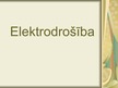 Prezentācija 'Elektrodrošība', 1.