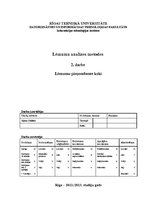 Prakses atskaite 'Lēmumu pieņemšanas koki', 1.