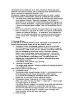 Konspekts 'Linguistics', 25.