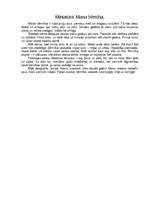 Eseja 'Mana bērnība', 1.