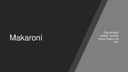 Prezentācija 'Prezentācija par makaroniem un to uzglabāšanas veidiem', 1.