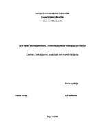 Referāts 'Zemes lietojumu analīze un novērtēšana', 1.