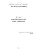 Referāts 'Firmas monitorings', 1.