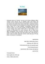 Konspekts 'Kalni', 1.