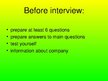 Prezentācija 'Job Interview ', 3.