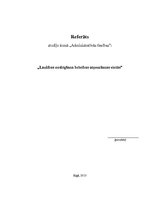 Referāts 'Laulības noslēgšana brīvības atņemšanas vietās', 1.