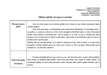 Konspekts 'Māksla izglītībā, tās apguves metodika', 1.