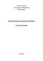 Diplomdarbs 'Parādu piedziņas kompānijas dibināšana', 1.