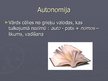 Prezentācija 'Autonomija', 2.