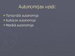 Prezentācija 'Autonomija', 5.