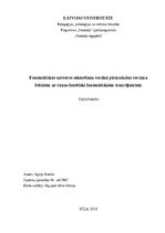 Diplomdarbs 'Fonemātiskās uztveres sekmēšana vecākā pirmsskolas vecuma bērniem ar runas fonēt', 1.
