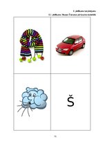 Diplomdarbs 'Fonemātiskās uztveres sekmēšana vecākā pirmsskolas vecuma bērniem ar runas fonēt', 75.