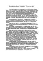 Eseja 'Recenzija filmai "Zaļā jūdze"', 1.