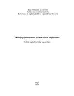 Referāts 'Faktoringa izmantošanas plusi un mīnusi uzņēmumam', 1.