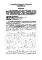 Konspekts 'Postmodernisma, feminisma un ekoloģisma politiskās idejas', 1.