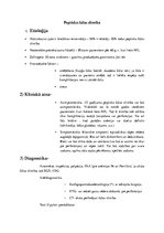 Konspekts 'Peptiska čūlas slimība', 1.