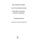 Eseja 'European Parliament', 1.